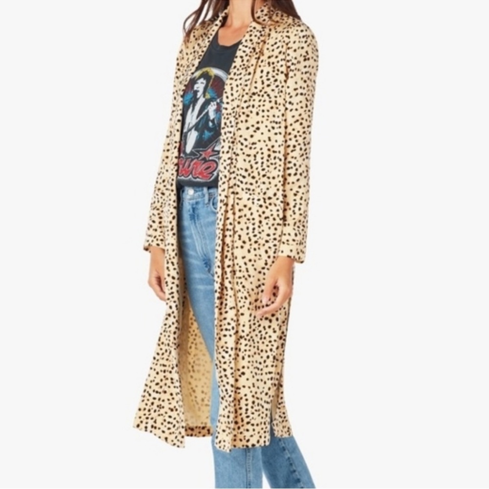 Cupcakes and Cashmere Leopard / Cheetah Duster size L